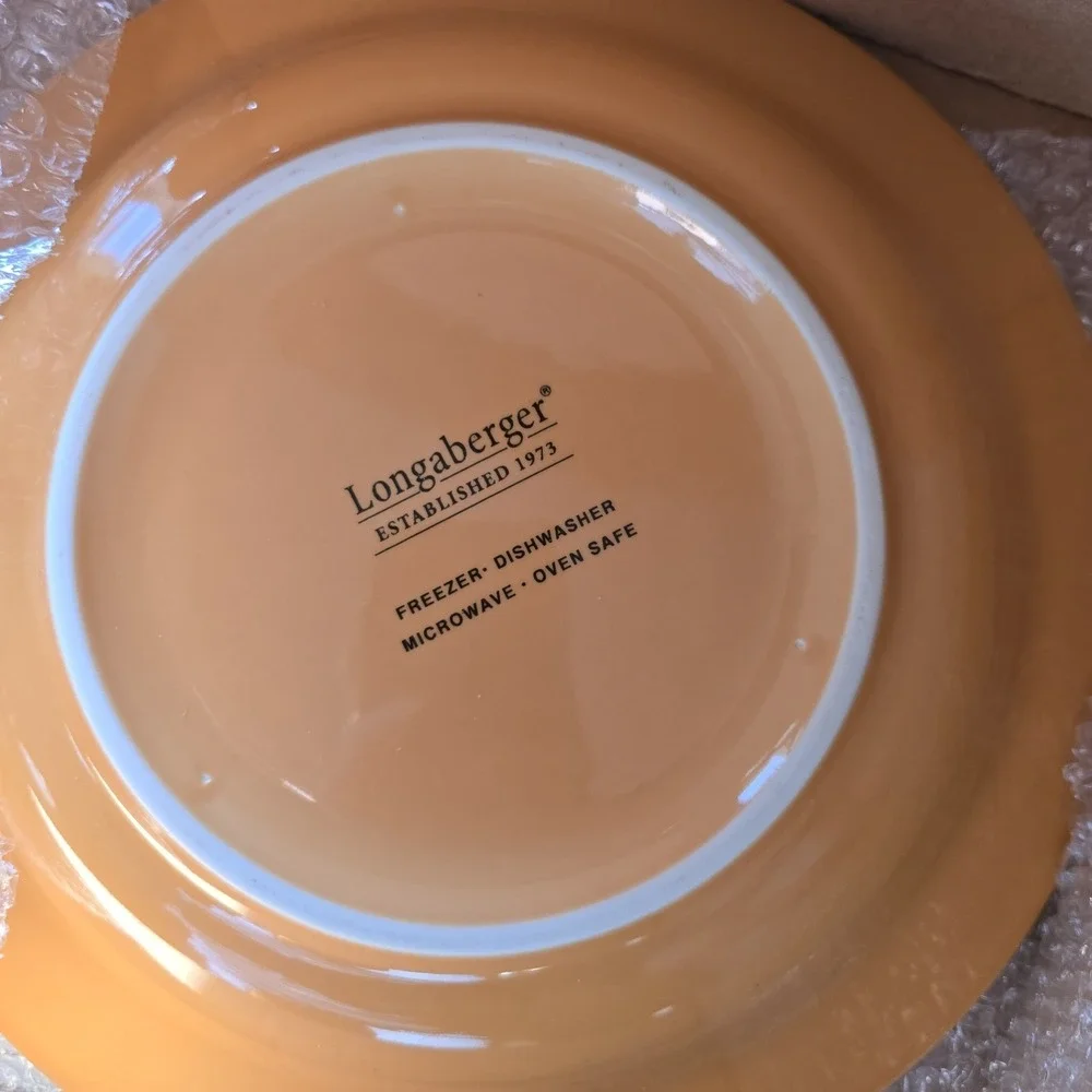 Pumpkins Halloween Treats Bowl Longaberger 30963 Pumpkins Autumn Fall